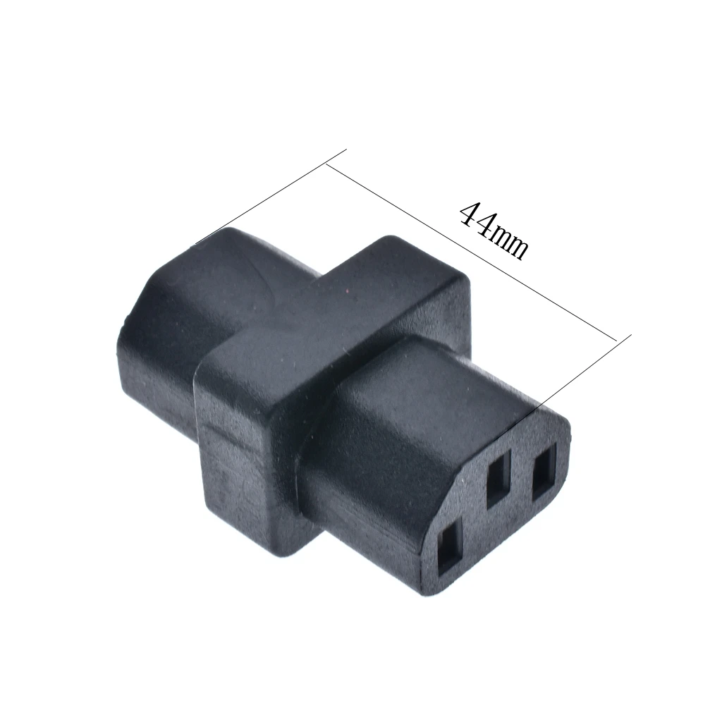 C13-C13 AC Power Adapter IEC320 C13 TO C13 Wire Cord Connector Converter Male To Female Socket Chassis Server Conversion Plug