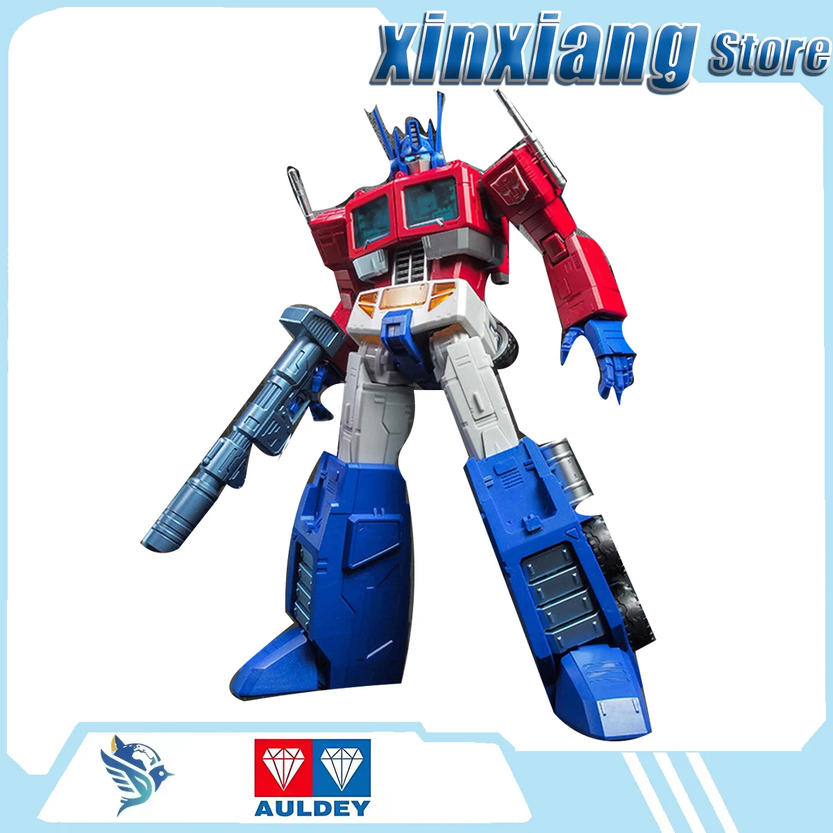 

AULDEY Transforming Robot Transformer Optimus Prime Independent Skeleton Movable Model Boy Gift Cartoon Characters In Anime