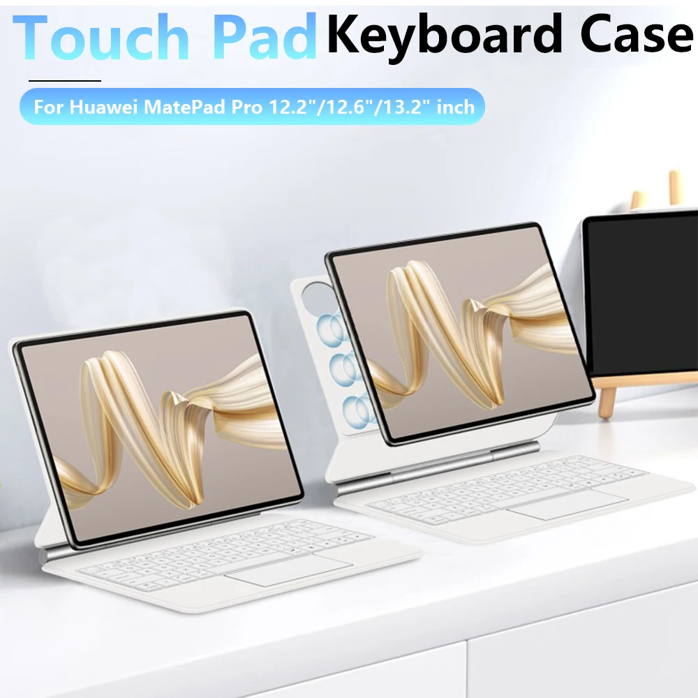 Magic Keyboard Case for Huawei MatePad Pro12.2 12.6 13.2 inch Tablet Smart Keyboard for MatePad Pro 13.2 Floating Smart Cover