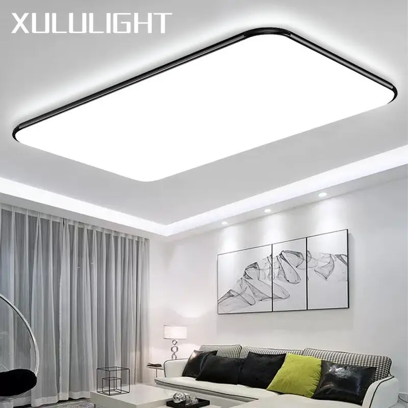 Living Room Ceiling Lamp Room Decor Home Appliance LED Lights Chandeliers For Dining Room Oversized Ultra Thin Light Fixture