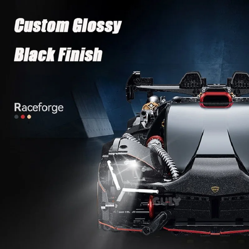 

Desktop Decoration 10654 MOC Technical 1:10 RC Drift Car Terzo Millennio Building Blocks Bricks Model Toys Christmas Gift Set