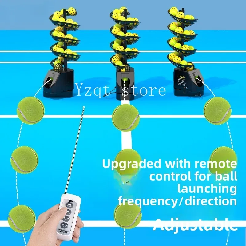 Tennis Tossing Machine Self-help Single Practice  Catcher Multi-ball Training Assist Portable Tennis Tossing Machine