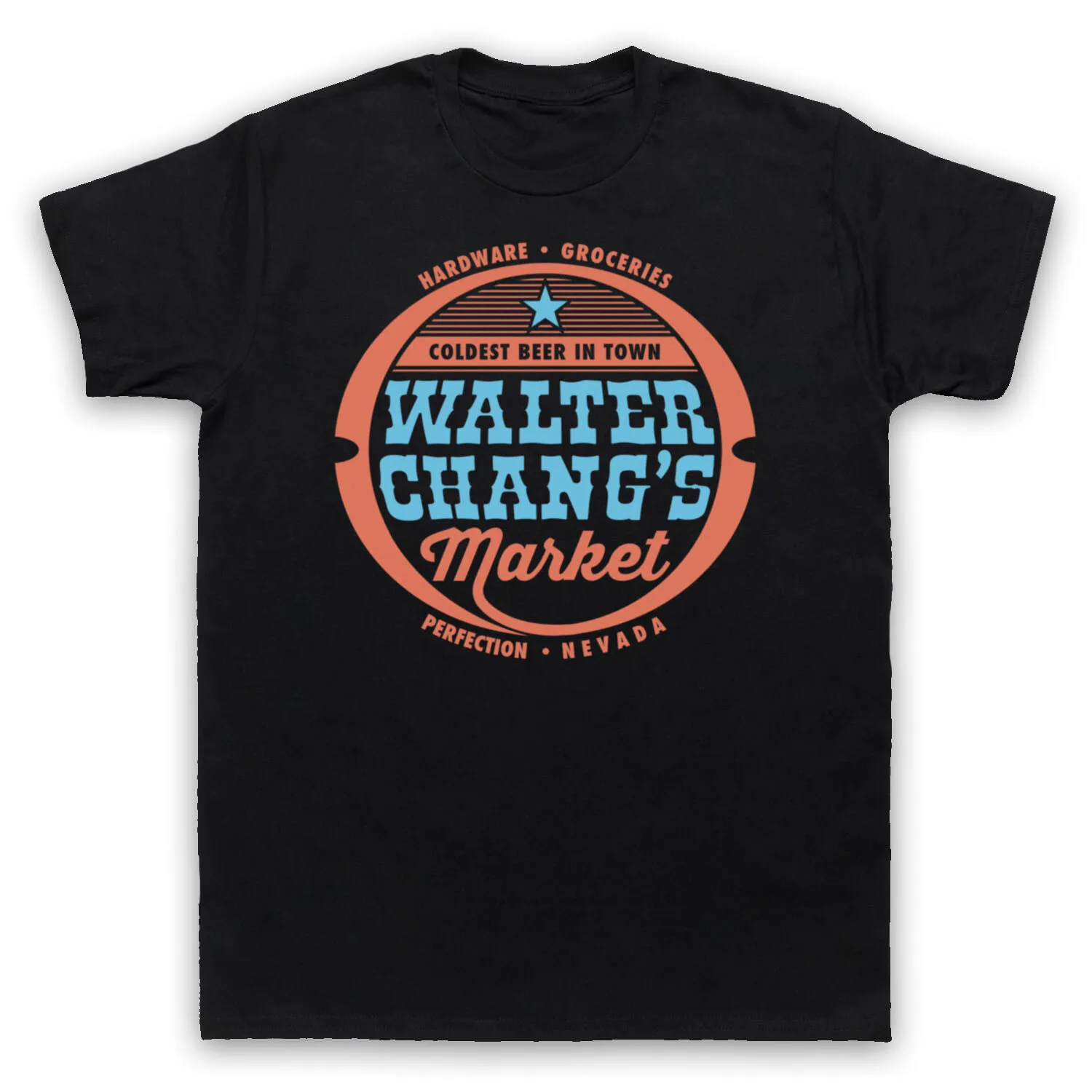 WALTER CHANG'S UNOFFICIAL TREMORS HORROR SHOP FILM MENS & WOMENS TSHIRT