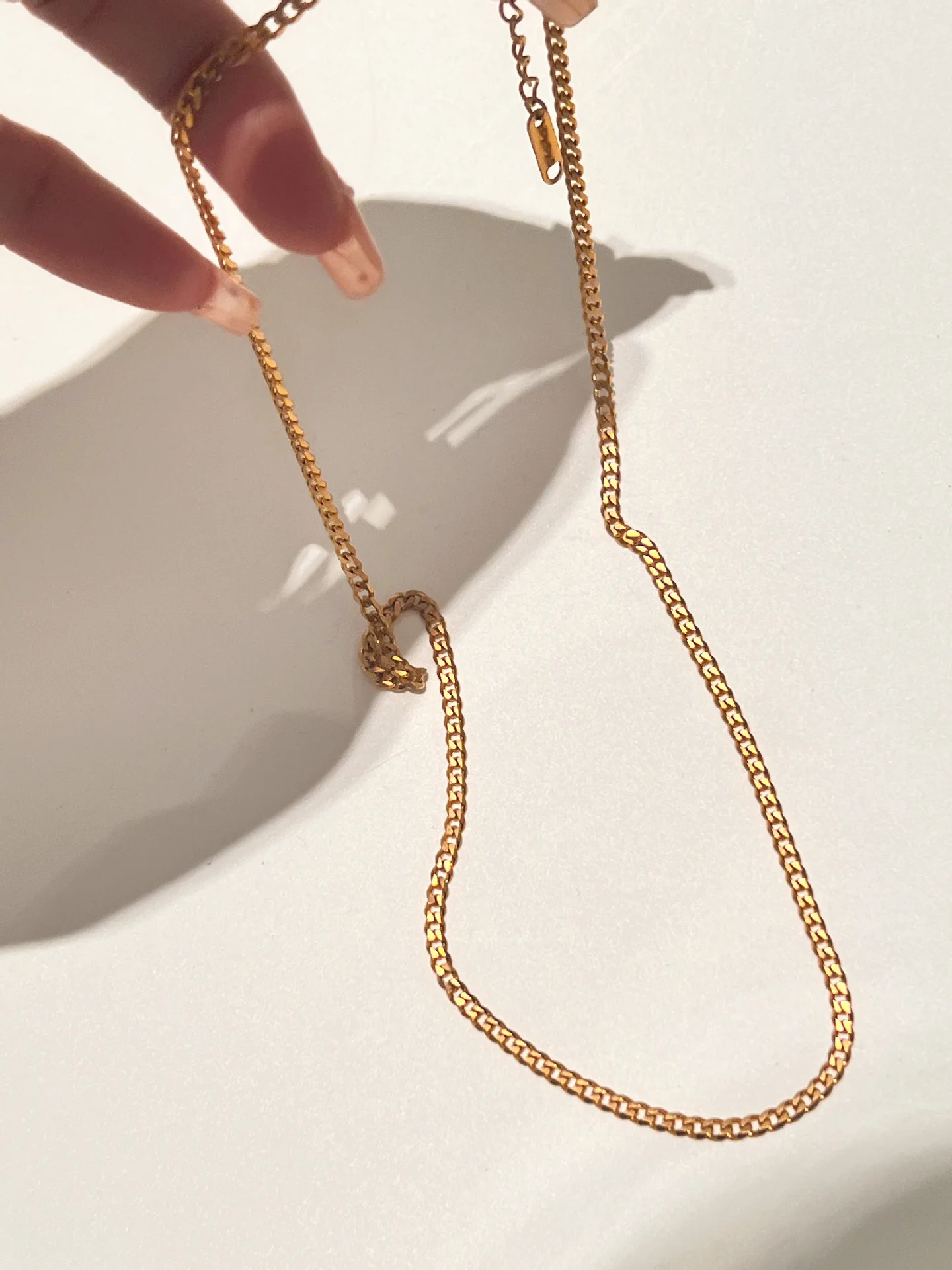 Vintage Edelstahl Ersten Halskette für Frauen Dainty Zirkon Intarsien Brief Choker Halskette Mode Schmuck Collier Femme – Detail 7