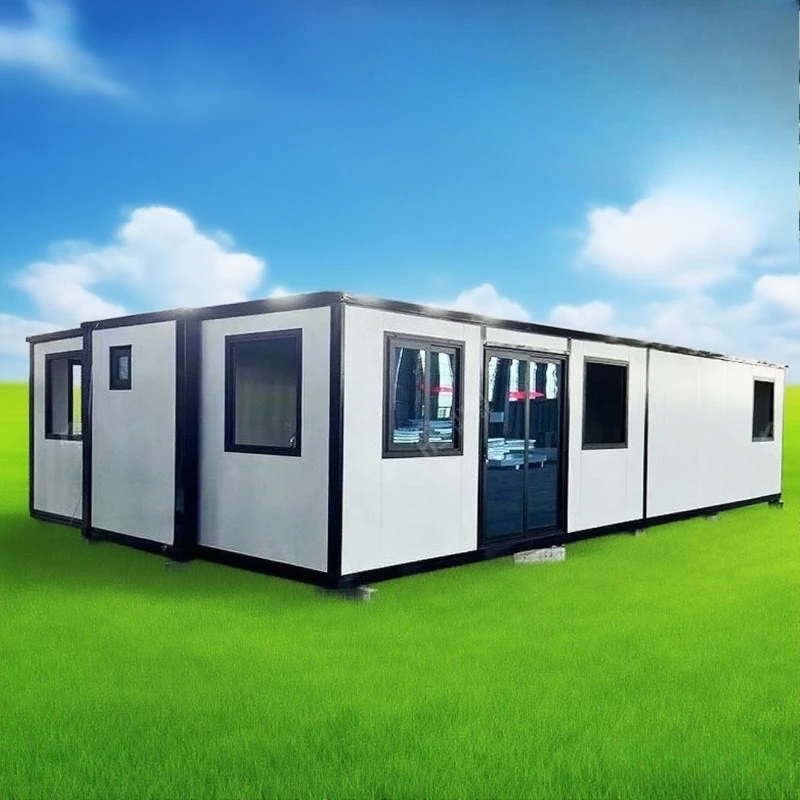 Wholesale Foldable Portable Houses Container House Luxury 2 3 4 Bedrooms Extendable Modular Home Villa 20ft 40ft Tiny Homes