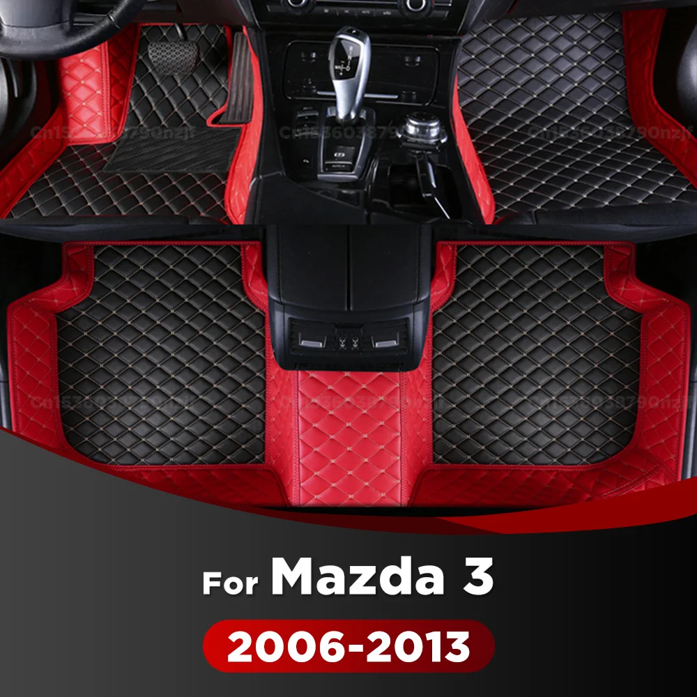 

For Mazda 3 2010 2011 2012 2013 Car Floor Mats Custom Auto Foot Pads Automobile Carpet Cover Interior Accessories