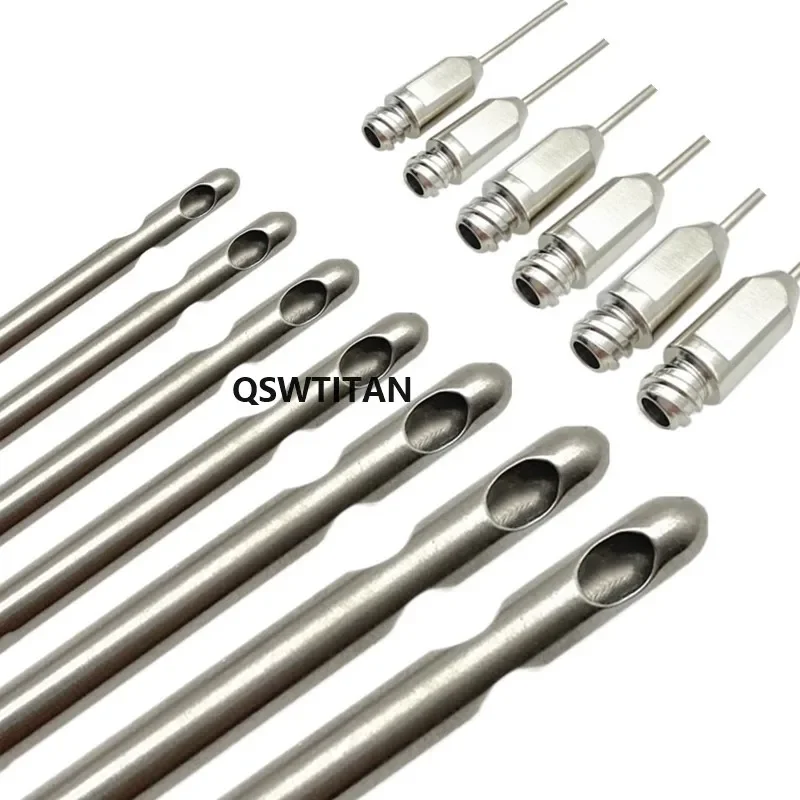 Three Hole Liposuction cannula Malleable for Facial Plastic Surgery Beauy tools