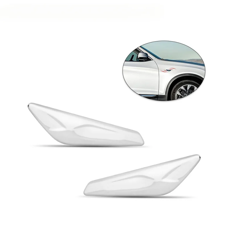 

Front Fender Chrome Finisher 51117338569 51117338570 Replacement Left＆Right for BMW X3 X4 F25 F26 2013‑2017