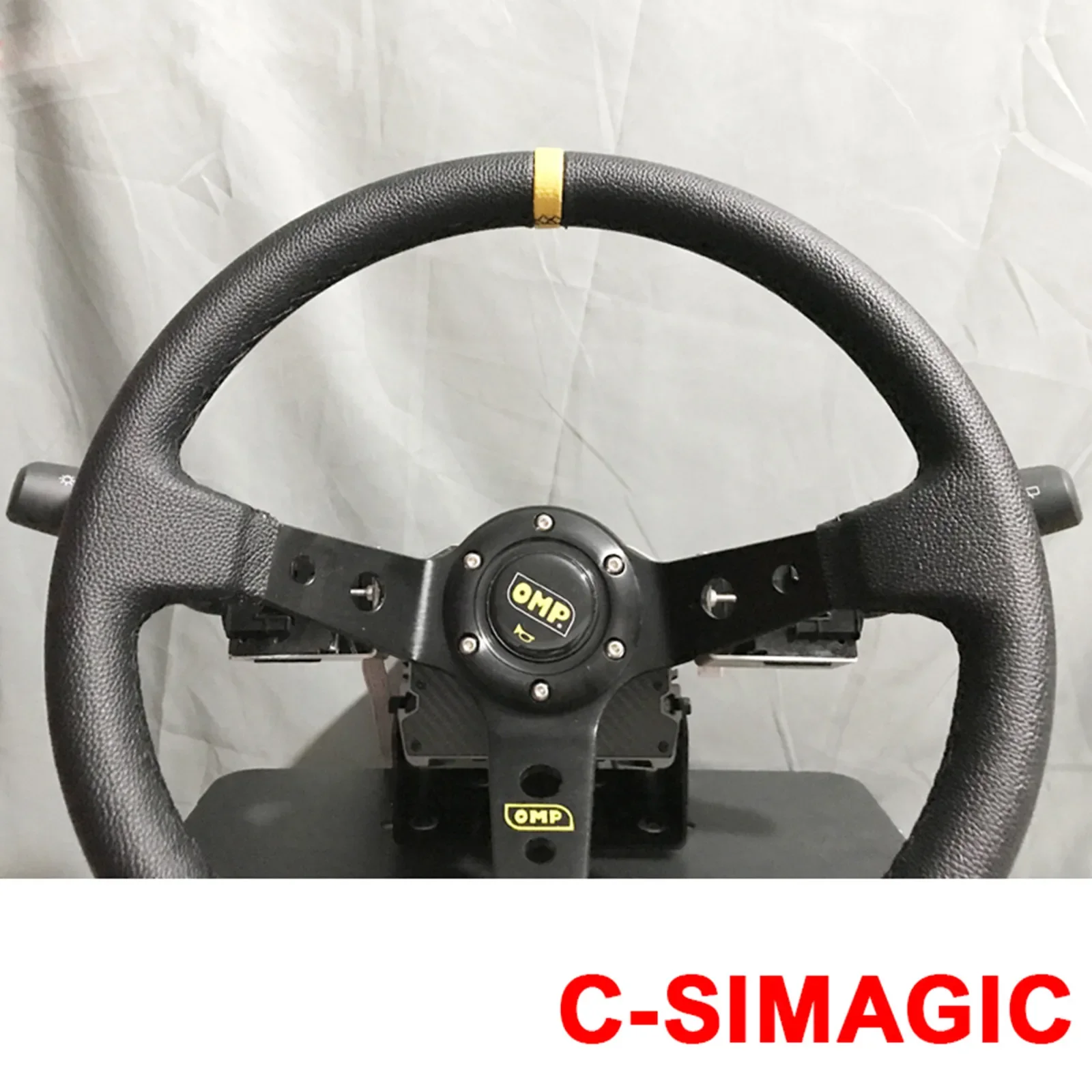 Imagem -03 - Volante Turn Signal Farol Wiper Switch Racing Simulator para Logitech G25 G29 G27 G920 T300rs Simagic Ets2 Ats