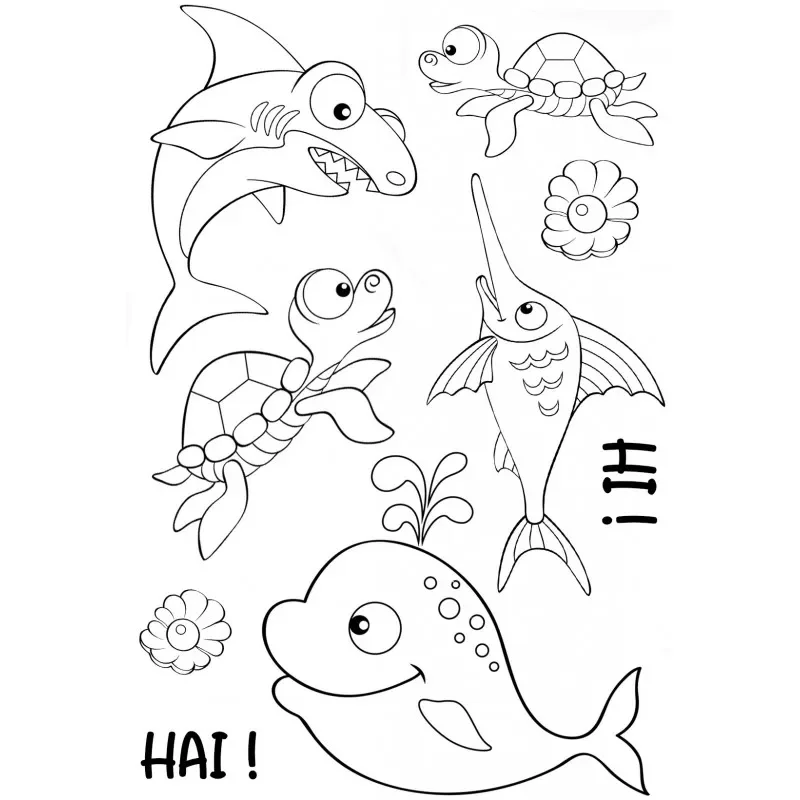 2026 New Clear Stamps For Scrapbooking Card Making Clover Christmas Animals Vegetable Germany Stamp Account Craft Set