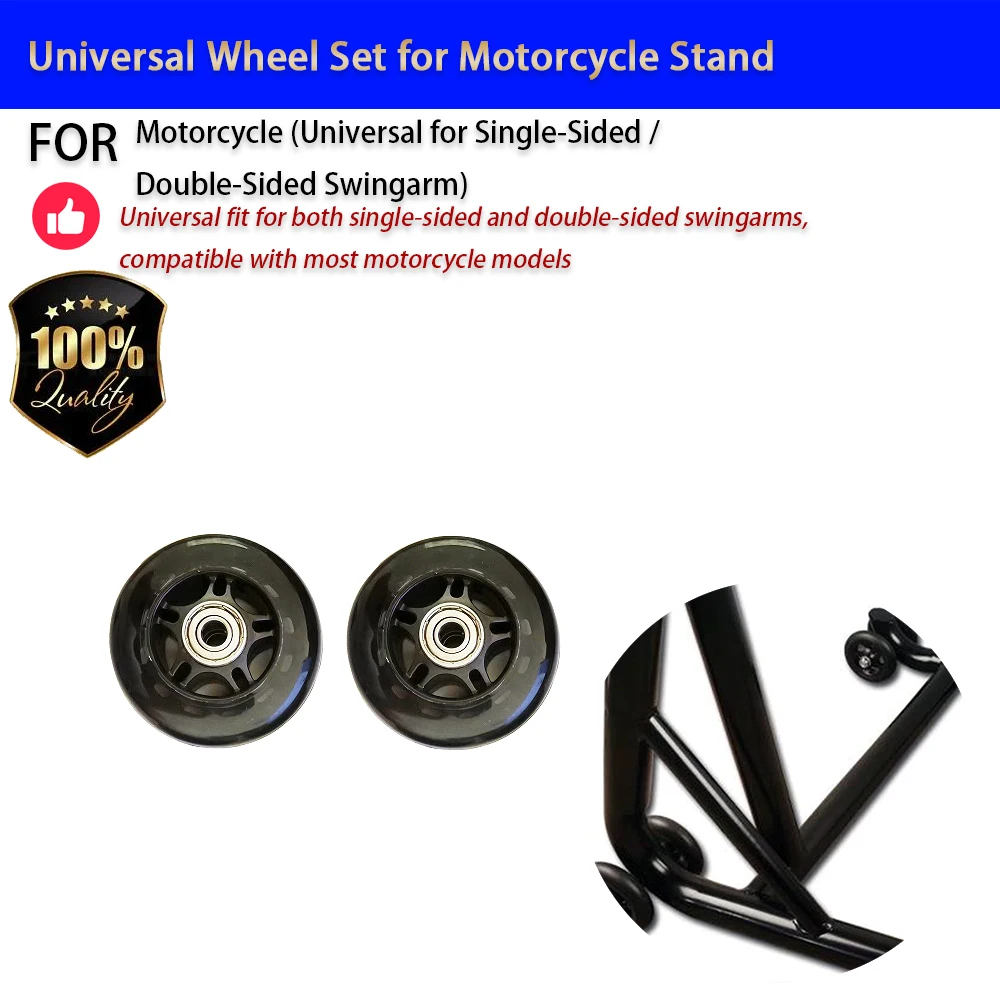 for-motorcycle-universal-stand-wheel-set-bearing-swivel-casters-single-double-swingarm-no-drill-accesorios-moto-accessori-moto