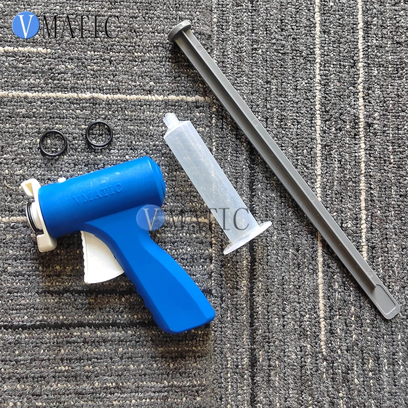 Free Shipping 30cc 30ml Plastic Cartridge Soldering Flux Epoxy Adhesive Caulking Syringe Gun