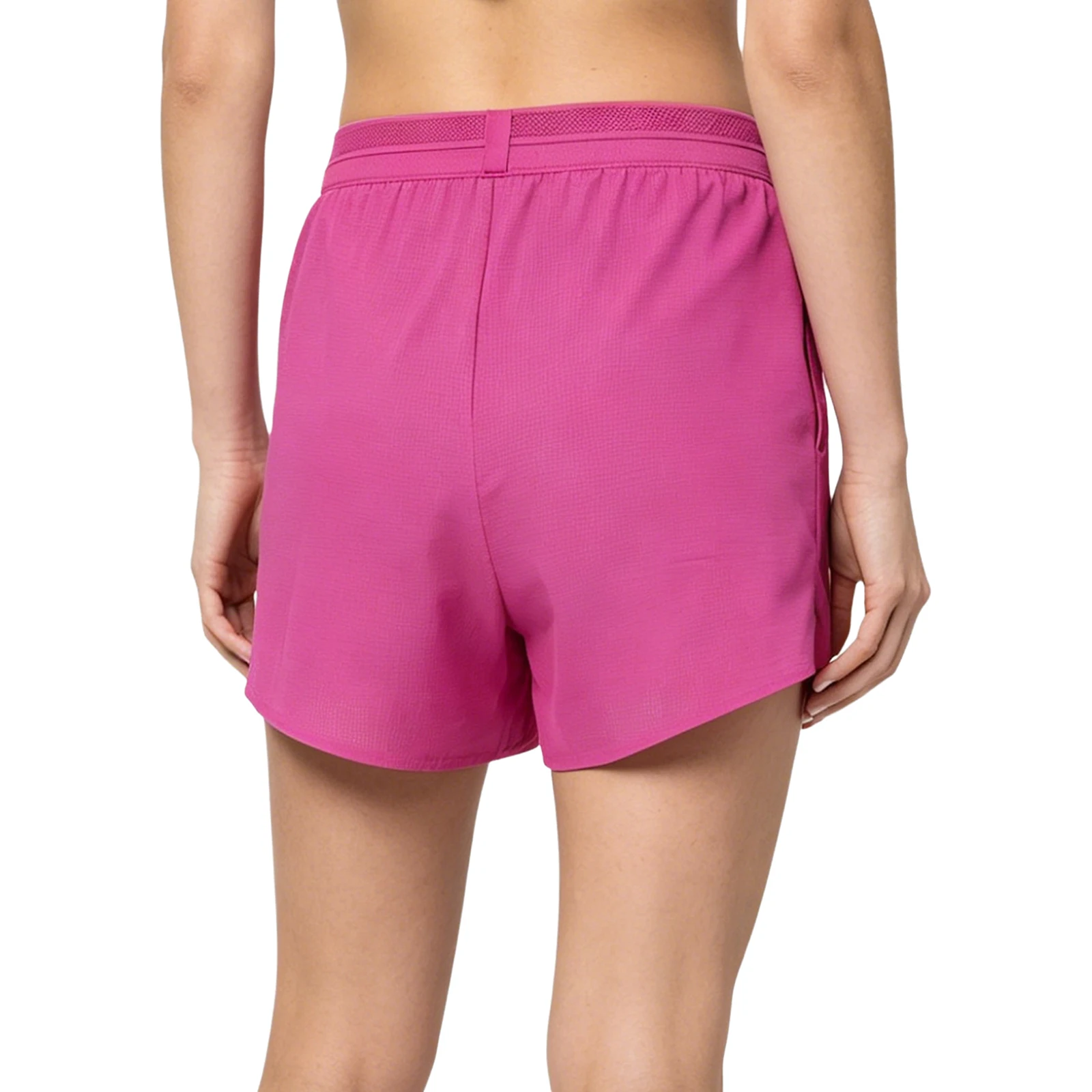 Women Workout Running Side Split Sports Shorts Quick-drying Drawstring Elastic Waistband Athletic Shorts for Exercise Gym Yoga