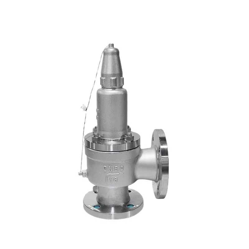 

PN16 High Temperature Safety Relief Valve Stainless Steel 304 Flanged Spring Safe for Media