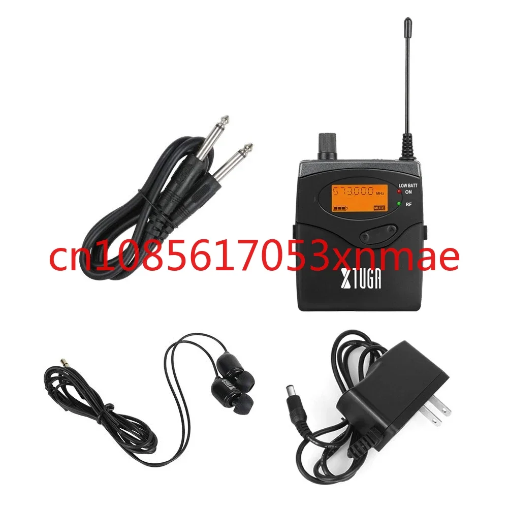 Factory Wholesale Receiver XTUGA RW2080 UHF Wireless Stage Singer In-Ear Monitor System Single BodyPack Receiver