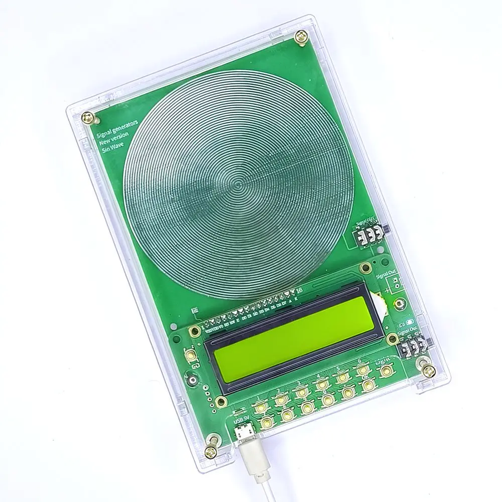 Adjustable Schumann Wave Signal Generator Scientific Research Device Supporting External Antenna With V2 V3 Board For PAREK
