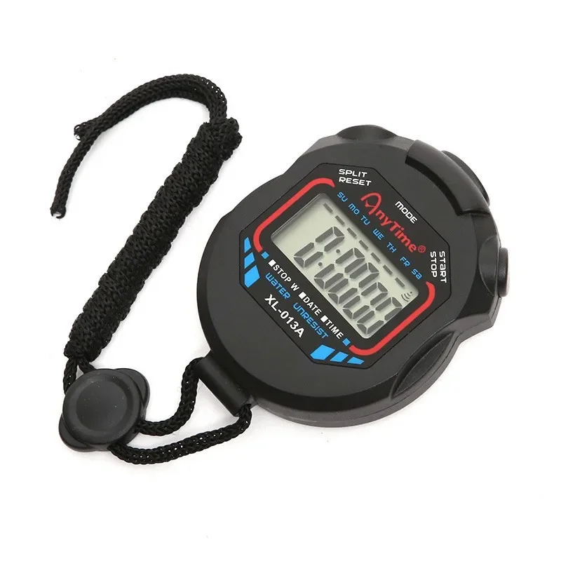 Professional Handheld Digital Stopwatch Timer Outdoor Sports Training Timer Chronograph Stop Watch 0.01s Precision Timer Tools