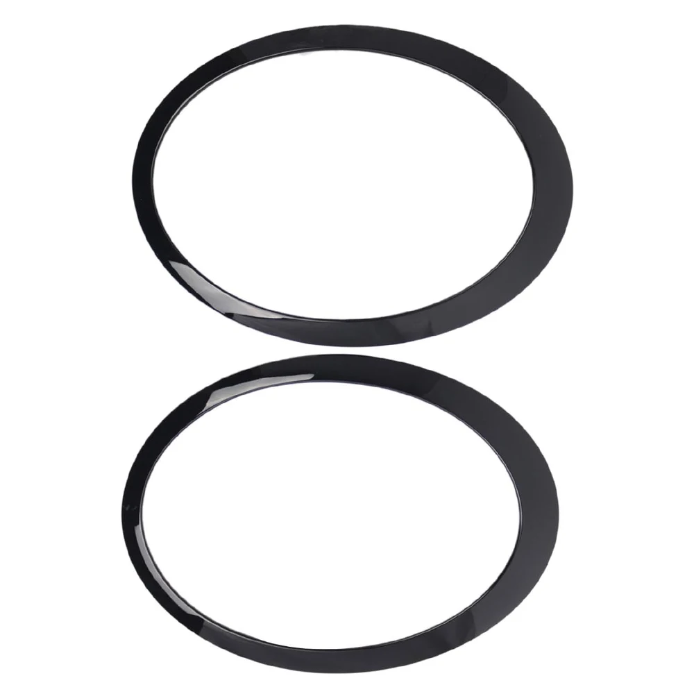 For Mini Cooper One R50 R52 R53 01-06 Headlight Trim Ring Black Matt Set 1 Pair Car Accessories