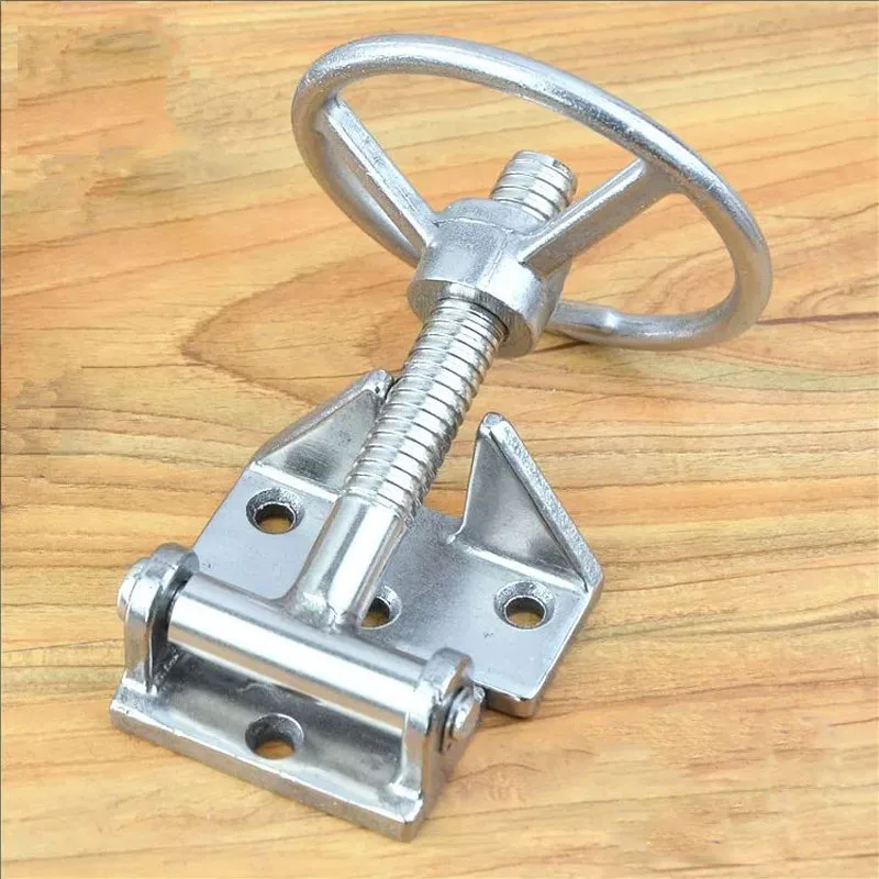 Oven Door Handle Steam Box Equipment Hand-wheel Seafood Cabinet Knob Lock Cold Store