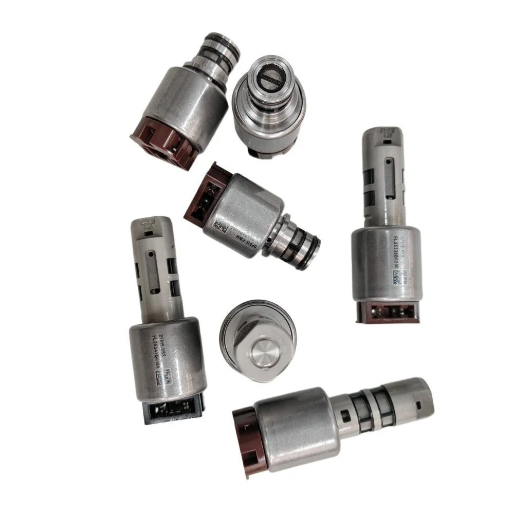 Auto Parts DF515 DCT170 Wet Dual-clutch Transmission  7-piece Solenoid Valve Kit, Suitable for Changan CS15 NewYuexiang