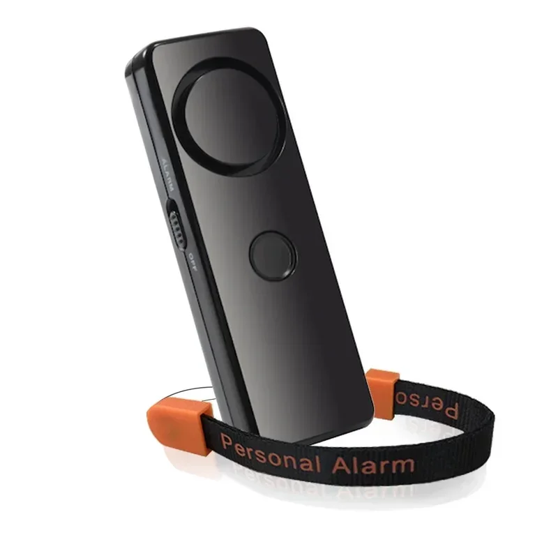130 DB Decibels LED Light Portable Emergency Self - Defense Security Alarms Anti - wolf Safety Key Chain Pedant for Girl Women