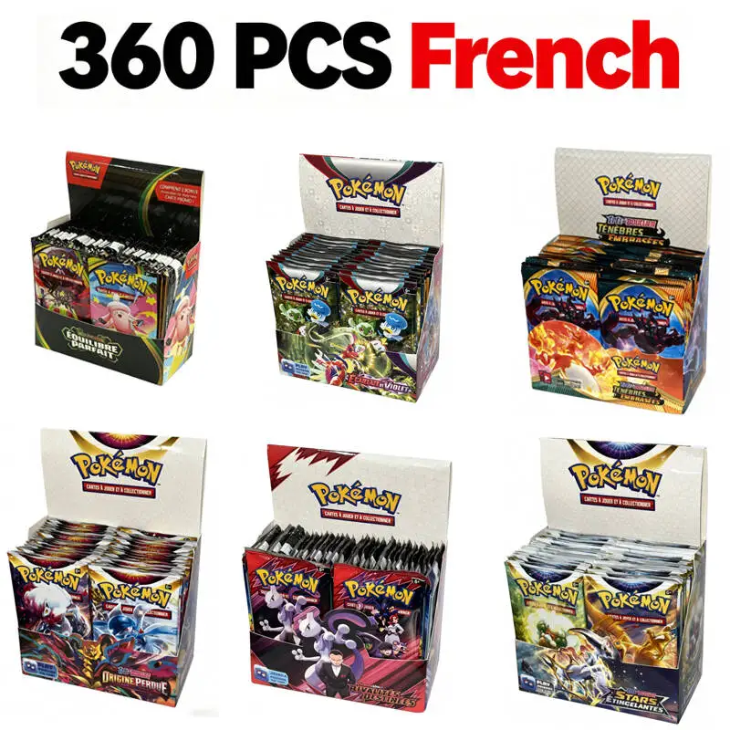 aliexpress pokemon booster box Mega Evolution Chaos Rising Skeledirge ex 324Pcs/Box 15 Style Pokemon Card