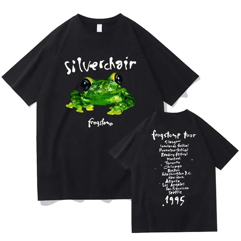 Silverchair Frogstomp 1995 T-shirts Short Sleeve Women/Men Tee-shirt Hip Hop Streetwear Summer Casual Unisex Gothic Tees