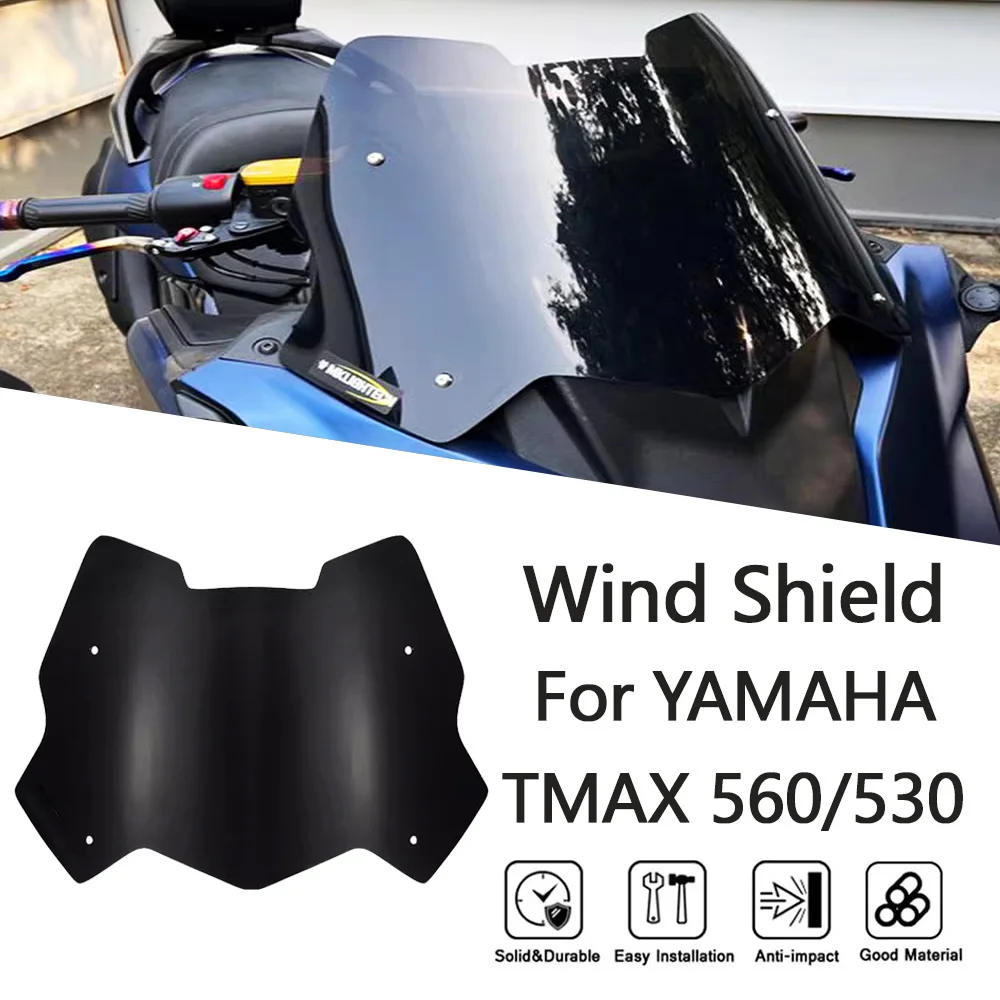 

Ветровое стекло MTKRACING для YAMAHA TMAX530 TMAX560 2017-2021, аксессуары для мотоциклов, ветрозащитные дефлекторы tmax530 560 17-21