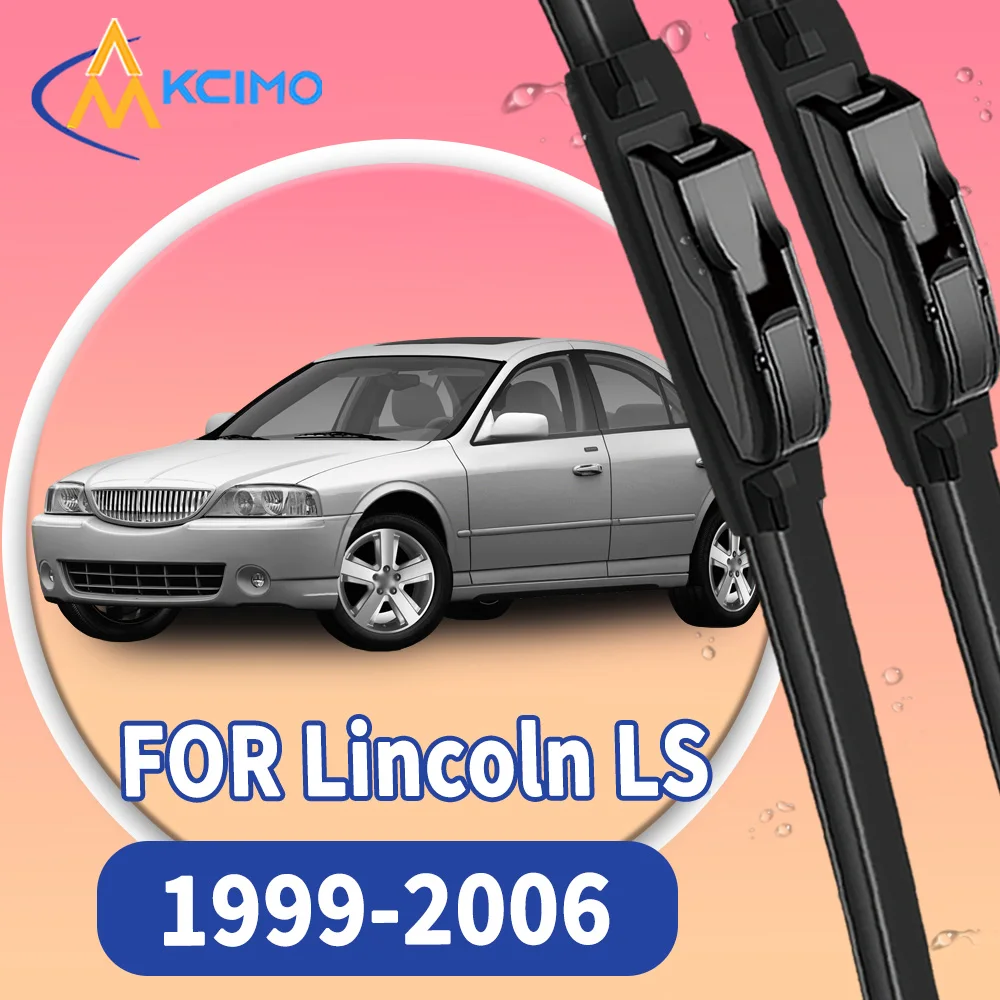 

High Quality 2pcs Windscreen Car Rain Brush Front Windshield Auto Wipers Perfect Fit for Lincoln LS 1999-2006 Easy Install