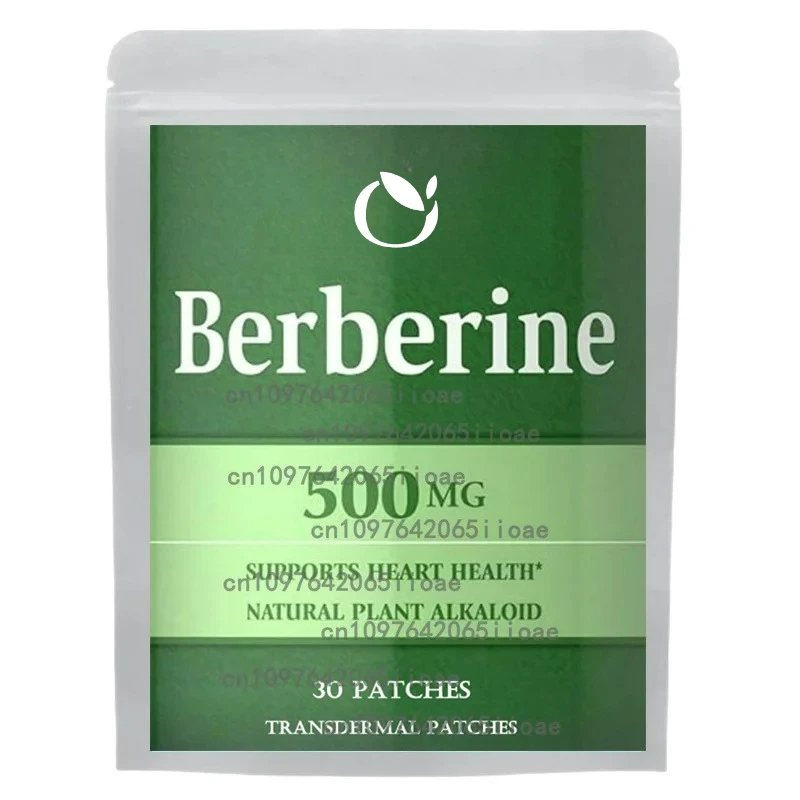 

30 Patches Berberine Transdermal Patches Healthy Immune System Heart Health