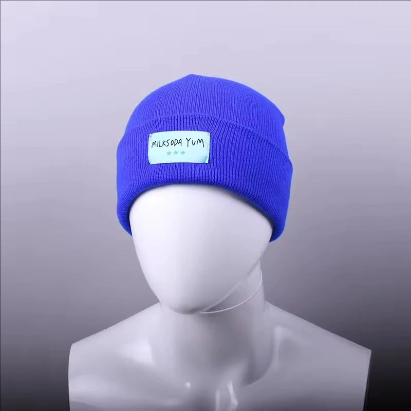 

Anime Alien Stage Wool Knitted Hat Ivan Cosplay Cap Winter Fashion Blue Hip Hop Ski Bonnet Caps Unisex Halloween Party Accessory