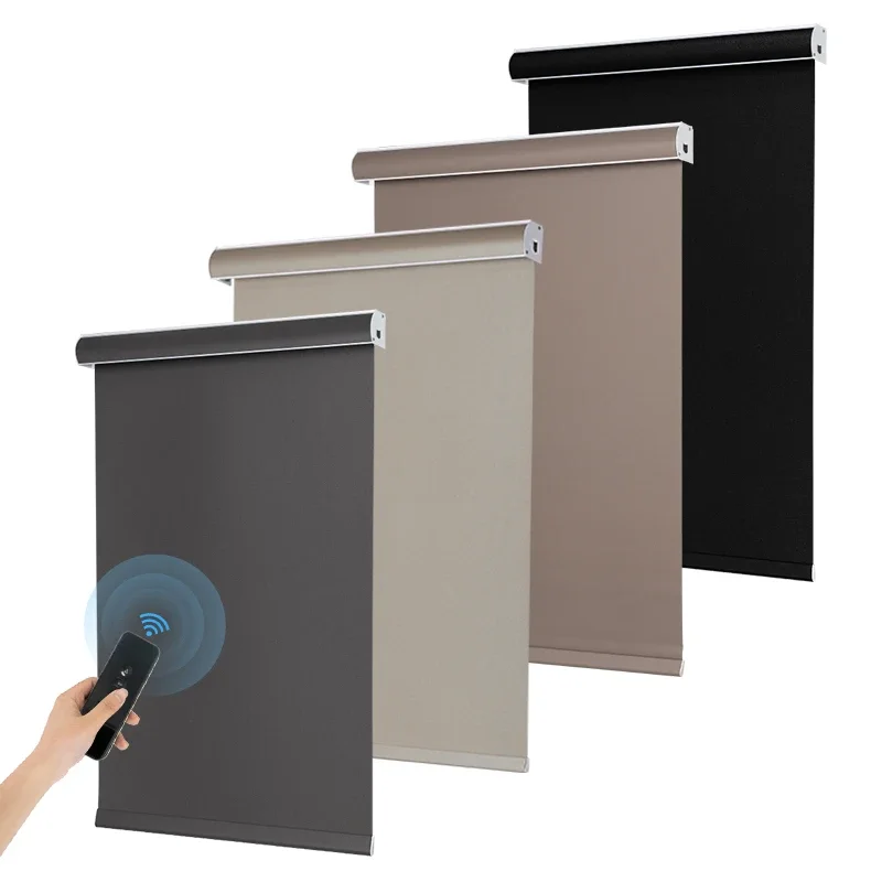 

Electric automatic smart home office window 4m solar shutter