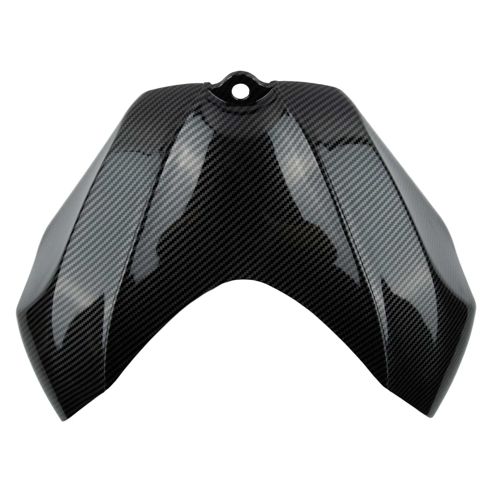 Cover Fairing Gas Tank 2Pcs Car Accessories Carbon Fiber Pattern Replace Install For Suzuki GSXR 600 750 06-07