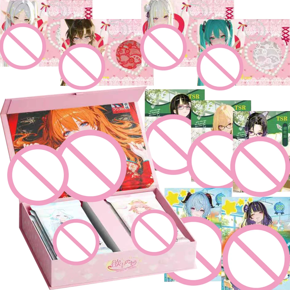 

Dream of Desir Collection Cards Booster Box Goddess Party Visual Feast Unique Charm Temptation Anime Game Girl Cards Toys Gifts