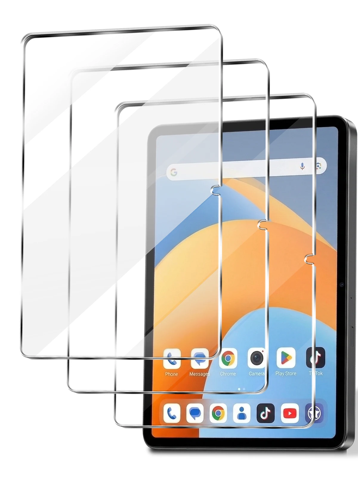 Szkło hartowane 9H do Alldocube IPlay 70 Max Pro, folia ochronna na ekran, wytrzymała, HD, przezroczysta, odporna na zarysowania, akcesoria. — zdjęcie produktu 7