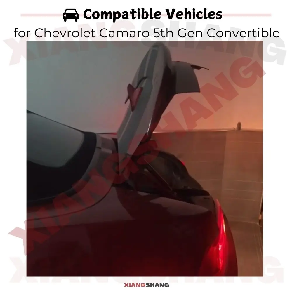 

Автоматические газовые упоры (амортизаторы) для багажника Chevrolet Camaro 5-го поколения (купе, 2009-2015) с пружинами для автоматического открывания