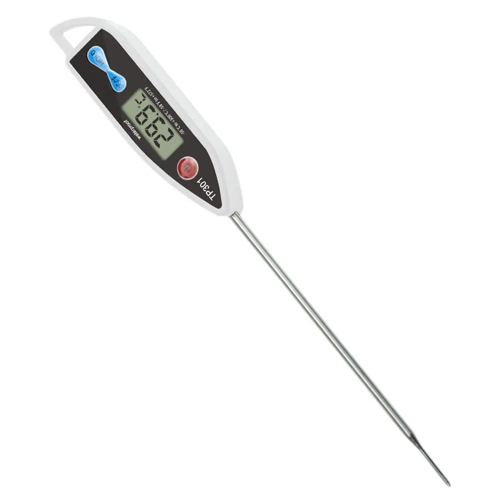 

Thermometer 304 Stainless Steel ABS BBQ Meat Gauge Waterproof Electronic Temperature Measurement Household Gadgets
