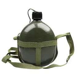 Military Type 87 aluminum kettle Convenient Large Capacity Survival Water Bottle Canteen Kettle for Outdoor Camping Travel