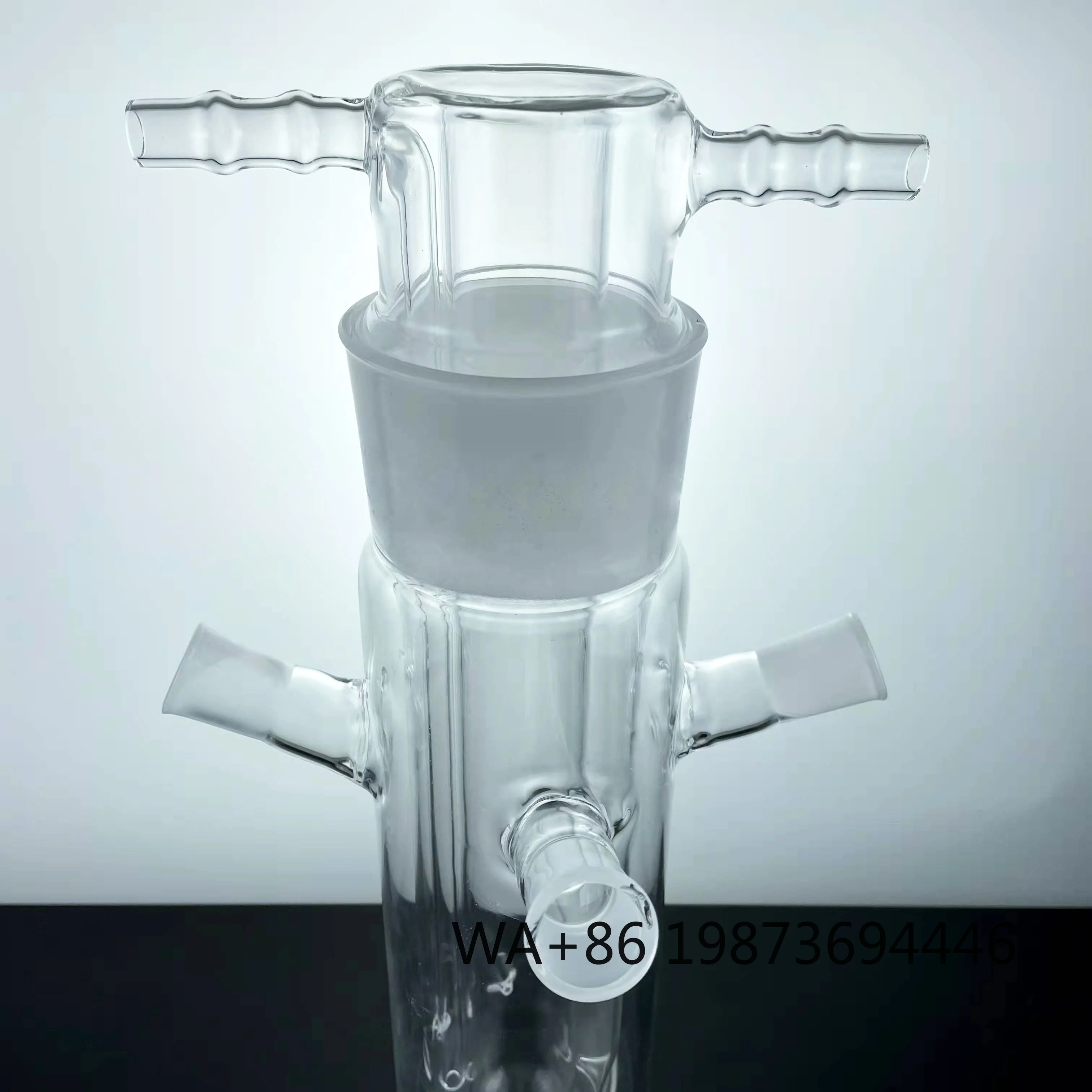 

Double Layer Quartz Photo Reactor for UV Light Catalytic Experiment Lab Use