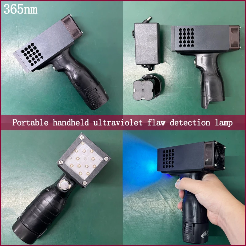 Б/у автомобильная атомная шпатлевка для золы и обнаружение дефектов краски автомобиля УФ-лампа перезаряжаемая портативная портативная УФ-светодиодная лампа для отверждения УФ-лампа