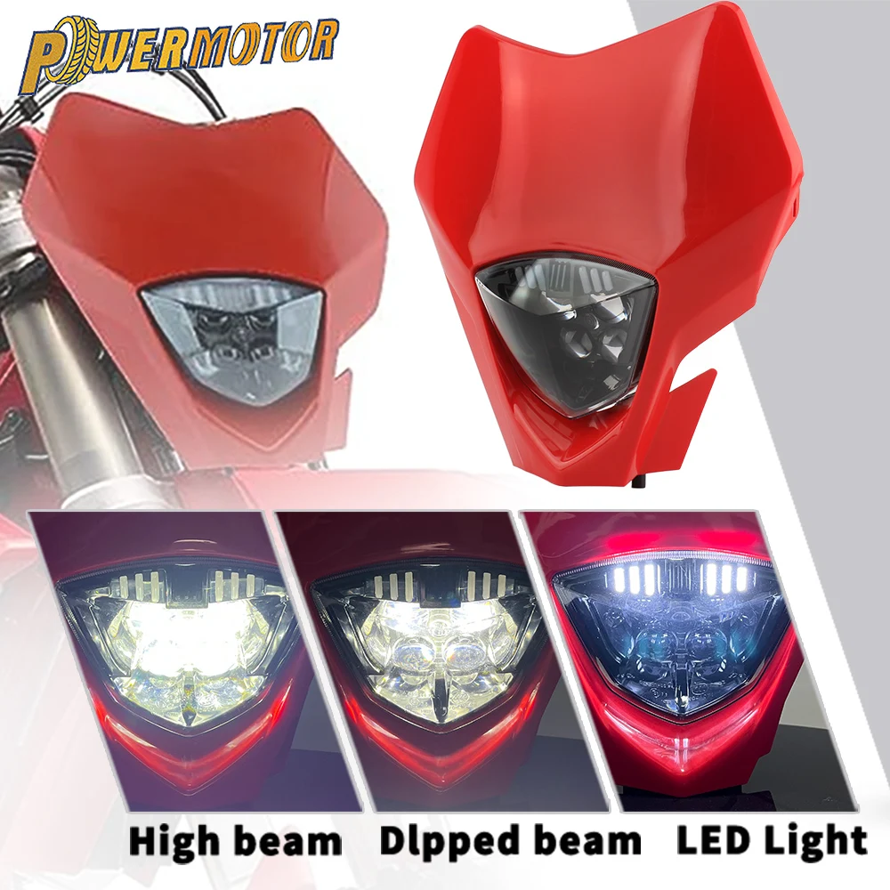 

Enduro Motorcycle LED Headlight Wick For Gas Gas EC 250 300 250F 350F EX300 250F 350F 450F MC 250F 450 Motocross Accessories