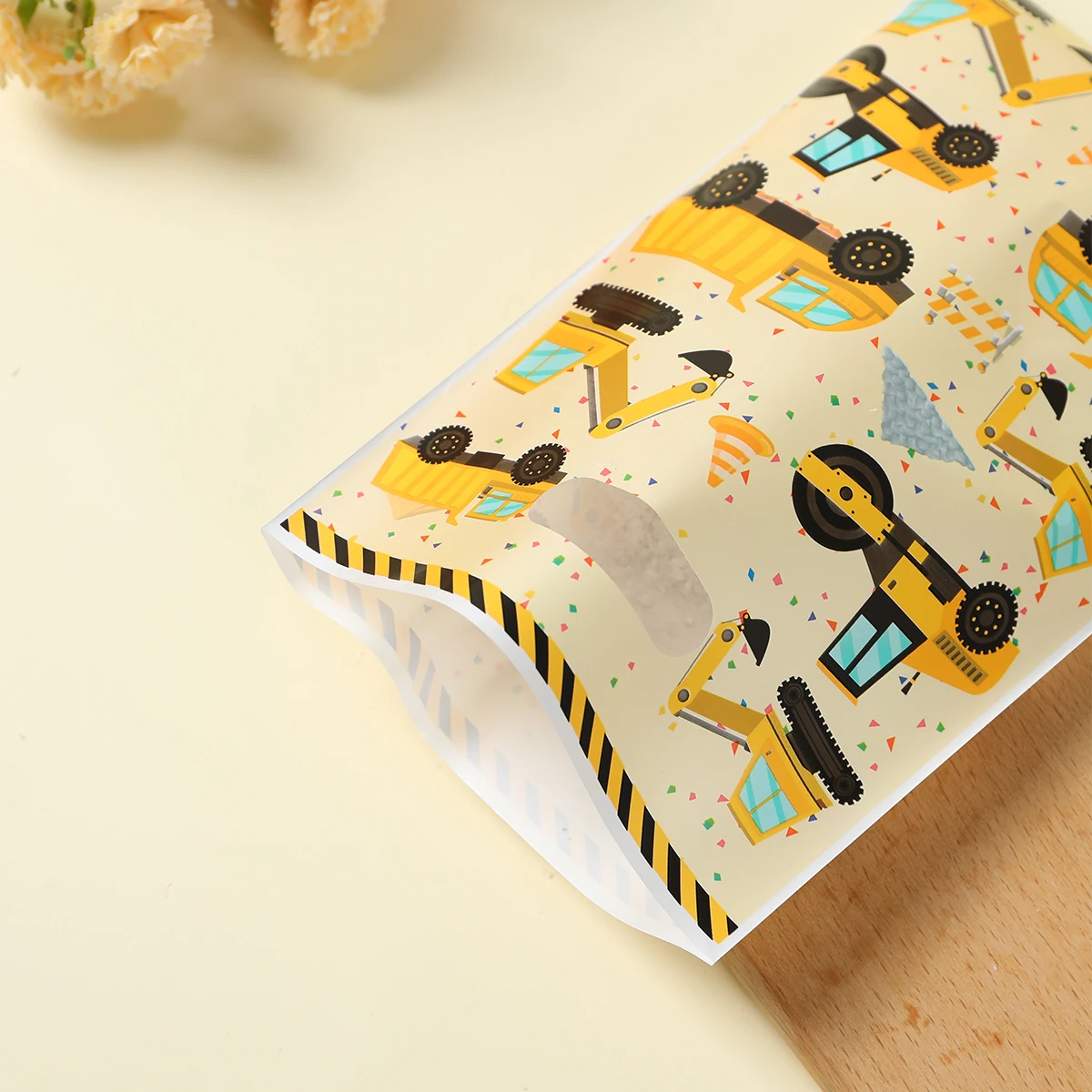 أكياس الحلوى البناء كوكي أكياس الحلوى لودر أطفال بالريموت كنترول موضوع حفلة عيد ميلاد ديكور الاطفال الصبي استحمام الطفل لوازم هدية 2027