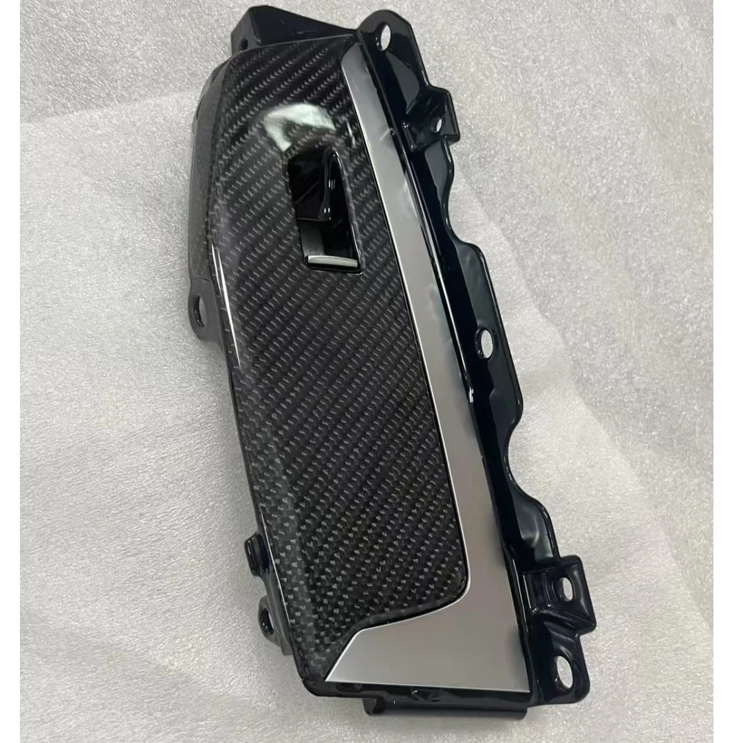 For BMW X3 G01 X4 G02 X3m F97 X4m F98 2018-2024 Inner Window Lifting Switch Door Handle Pull Real Carbon Fiber Replacement