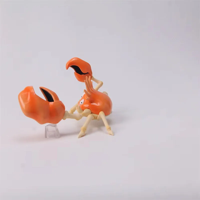 8 cm Anime Pokemon Figure Kingler Figure Pokemon Action Figure Collezione in PVC Modello Giocattoli Regali