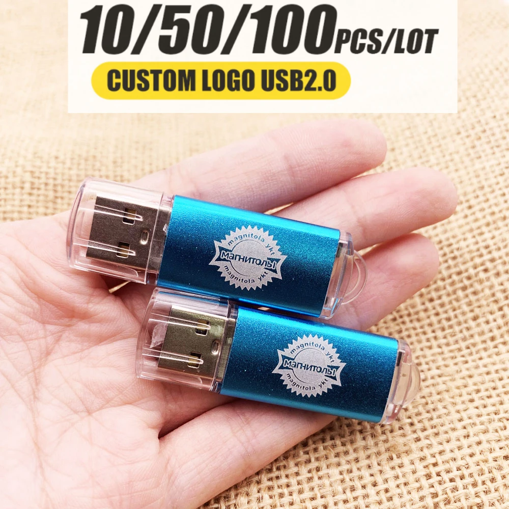 

10/50/100 шт./лот, высококачественный флэш-накопитель USB 2,0, 4 ГБ, 128 ГБ, флэш-накопитель, 64 ГБ, настоящая емкость, U-диск Cle Usb