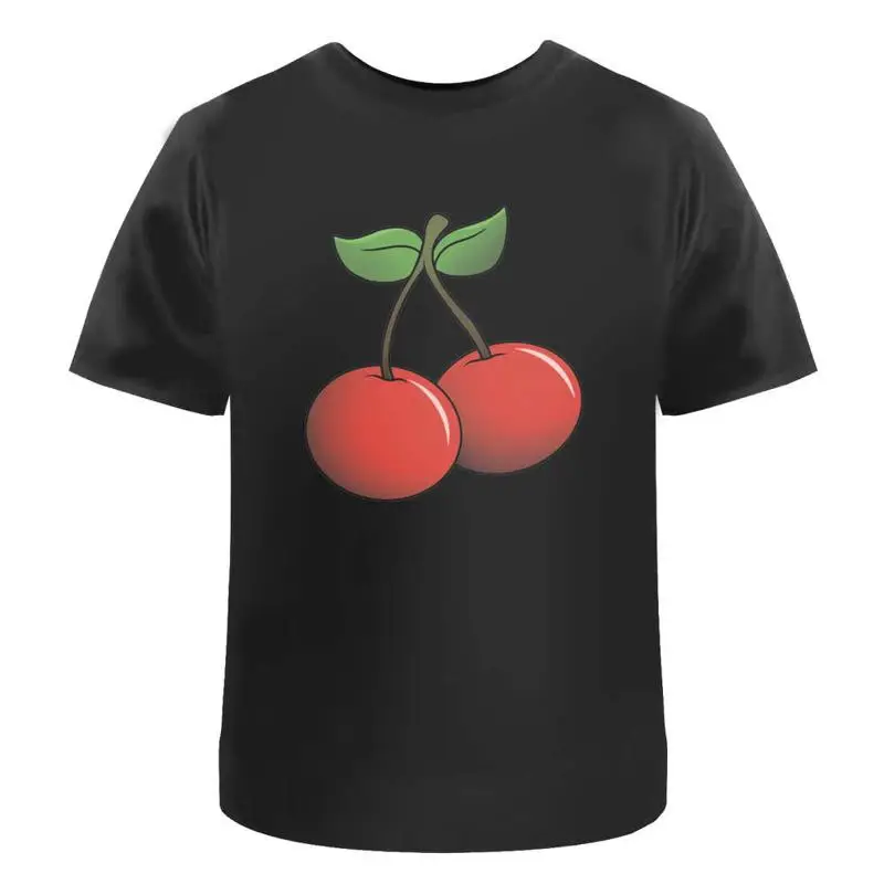 

Pair Of Cherries' Cotton T Shirt Ta052261