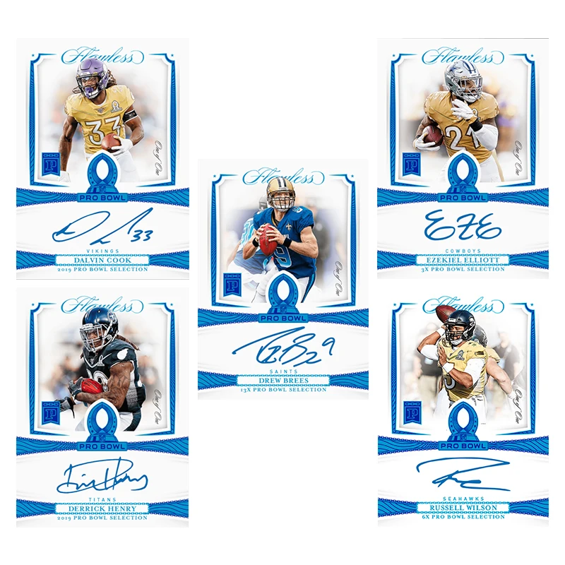 

Diy Homemade Panini Nfl Rugby Star Dalvin Cook Derrick Henry Drew Brees Ezekiel Elliott Collection Card Toys Gift