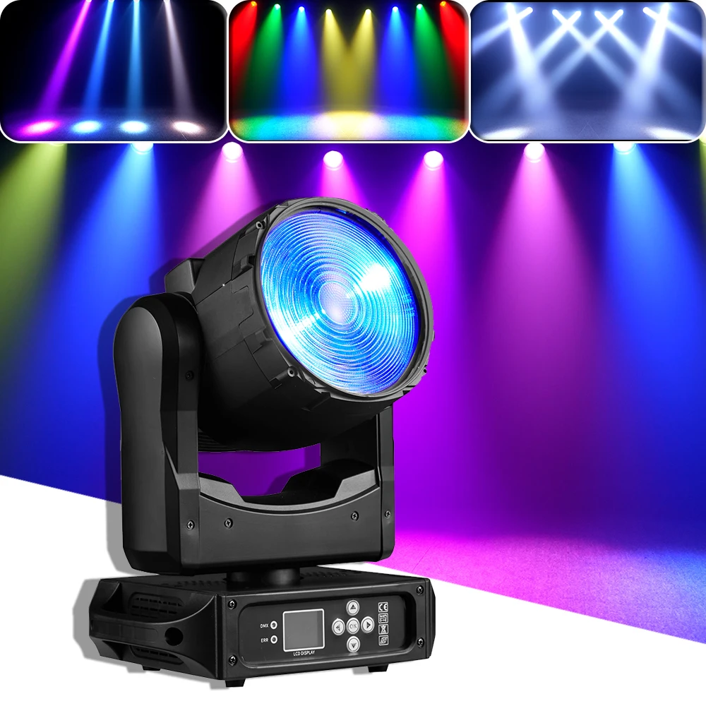 

Martin MAC One with Fresnel Lens 150W RGB LED Moving Head Light Stage Beam Wash Effect Light DMX For DJ Disco Wedding Club YUER