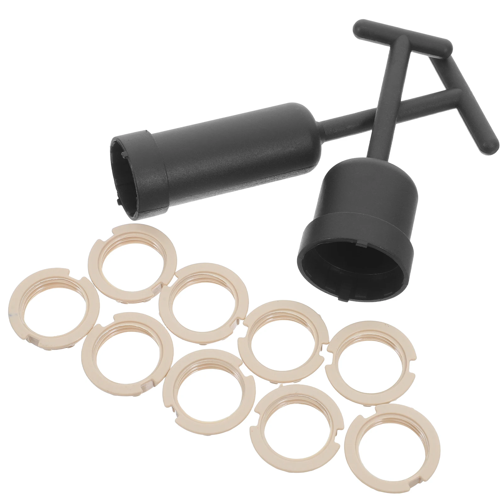 

24pcs G9 Light Socket Replacement Kit Lamp Shade Adapter Plastic Ring With Removal Tool Easy Install Lampshade Light