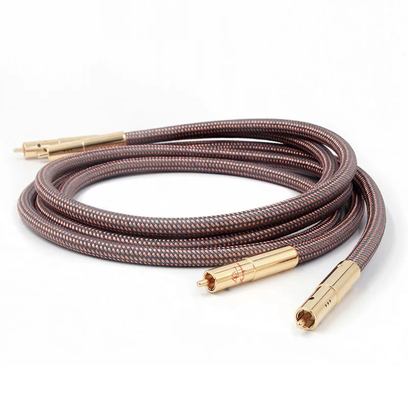 Accuphase 40th Anniversary Edition RCA Interconnect Audio Cable Hifi RCA Cable With Gold Plated Plug